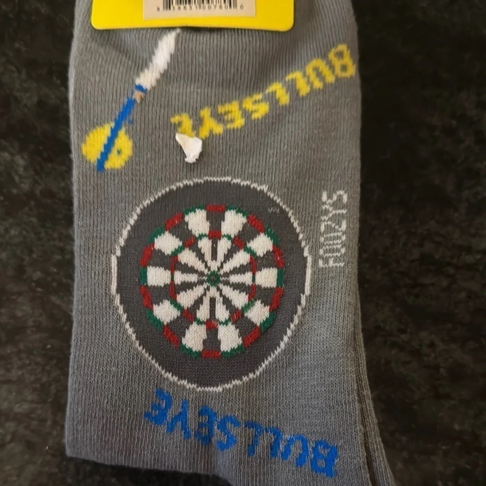 FOOZYS Grey Bullseye Socks